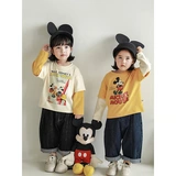 Осенняя шапка, вместительный и большой консилер, солнцезащитная шляпа, мультяшная шерстяная детская шапочка, коллекция 2022