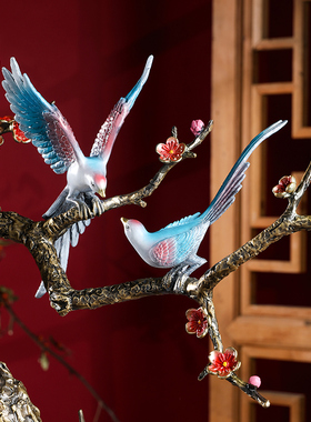 铜一家 新款摆件《花开富贵》 客厅桌面玄关办公桌家居装饰