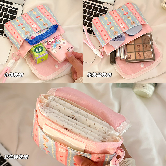Ins sanitary napkin storage portable bag