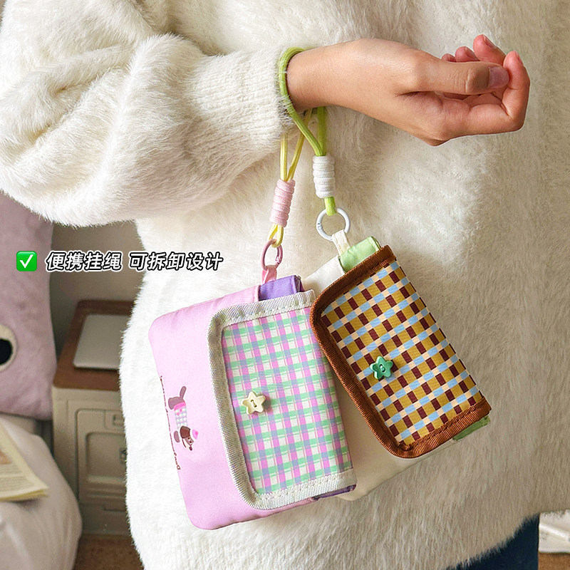 学生可爱姨妈巾收纳包大容量卫生巾收纳包迷你卡通ins口红小包包,淘宝优惠券,粉丝福利购,淘宝优惠卷