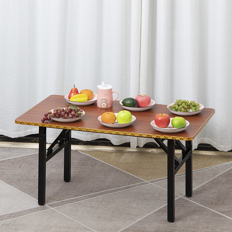 简易桌子折叠小饭桌长方形折叠桌餐桌出租房小桌子家用吃饭桌子矮