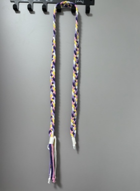 1.2米手工编织包带手机挂绳斜挎背包肩带相机macrame bag strap