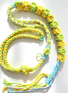 1.2米成品包带手工编织包带可调节手机挂绳相机肩带百搭bag strap
