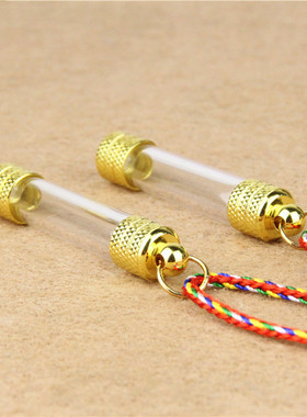 结缘透明宝瓶舍利塔嘎乌盒吊坠