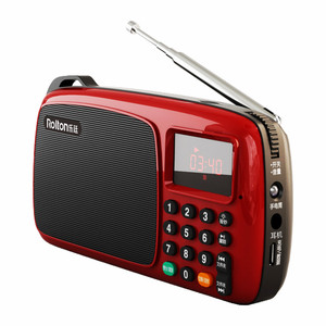 乐廷收音机老人老年充电插卡音响新款便携式迷你随身听儿童音乐