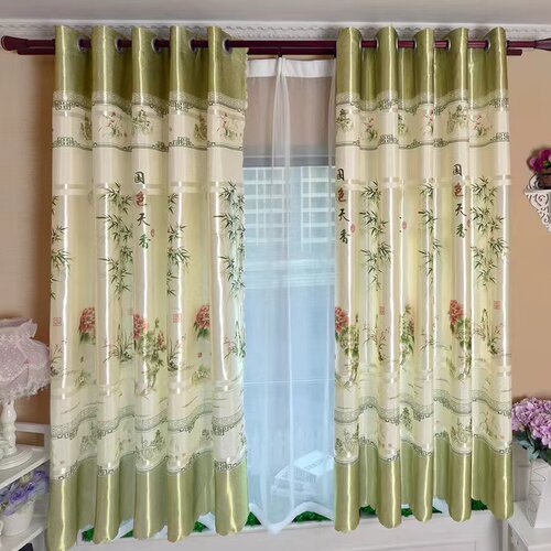 2米短帘半帘飘窗清新小窗卧室客厅阳台成品窗帘定制特价清仓包邮 - 图1