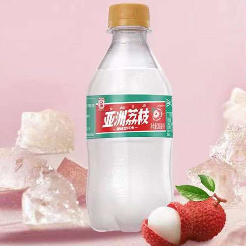 亚洲沙示汽水300ml*8瓶3瓶装整箱可乐荔枝味菠萝红花油味碳酸饮料 - 图2