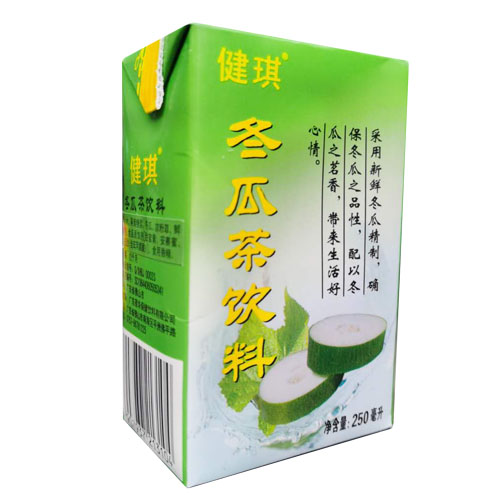 健琪菊花茶饮料250ml/24盒整箱清热下火冬瓜茶清凉茶果汁味包邮-图3