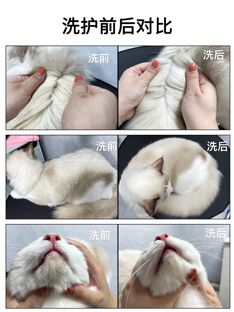 安芬达芙宠物去油精华沐浴露狗狗猫咪洗澡专用杀菌除臭持久留香 - 图1