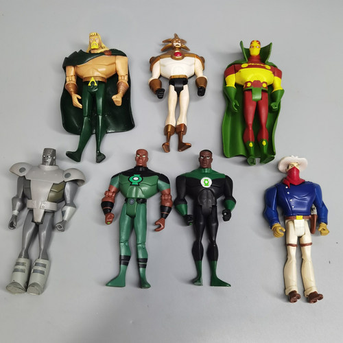 正版散货 DC正义联盟 漫画英雄绿灯侠 小丑 超人关节可动手办摆件 - 图3