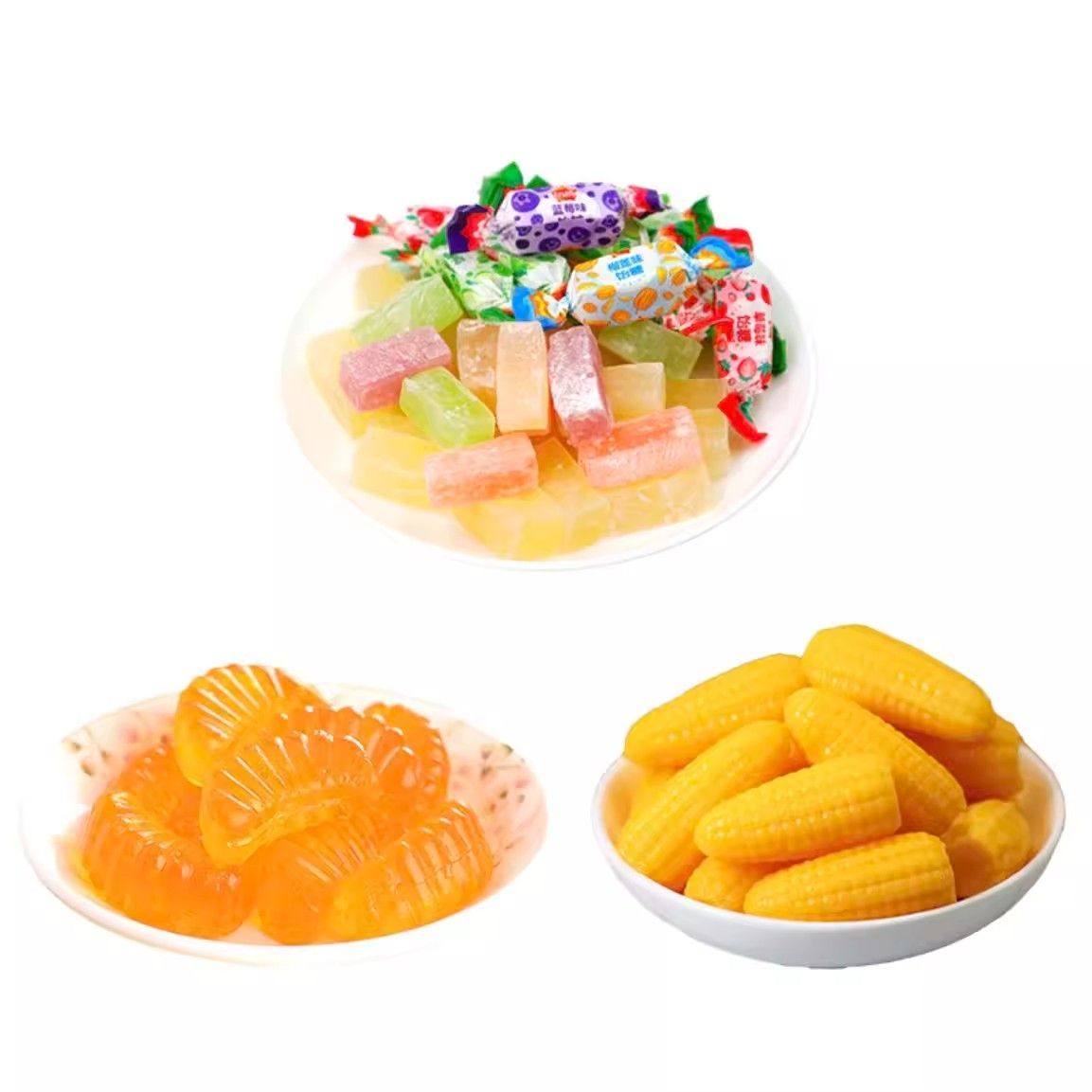 超越高粱饴软糖500g*3袋组合玉米软糖橘子软糖Q弹拉丝老式怀旧糖,淘宝优惠券,粉丝福利购,淘宝优惠卷