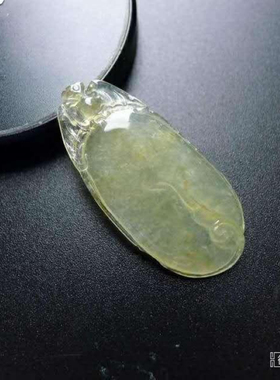 天然玉石挂饰福瓜翡翠A货吊坠