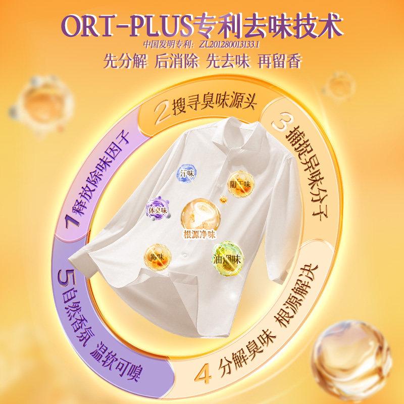 立白如沐澄光新品洗衣液家庭装免提礼盒精准控量柑橘橙香持久留香