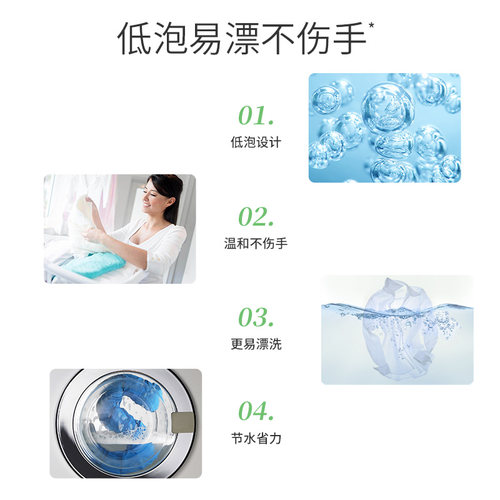 立白全自动浓缩洗衣粉低泡易漂除菌螨去渍柔顺大桶正品官方旗舰店 - 图2