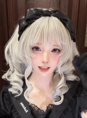 复古黑色亮面蝴蝶结发箍女