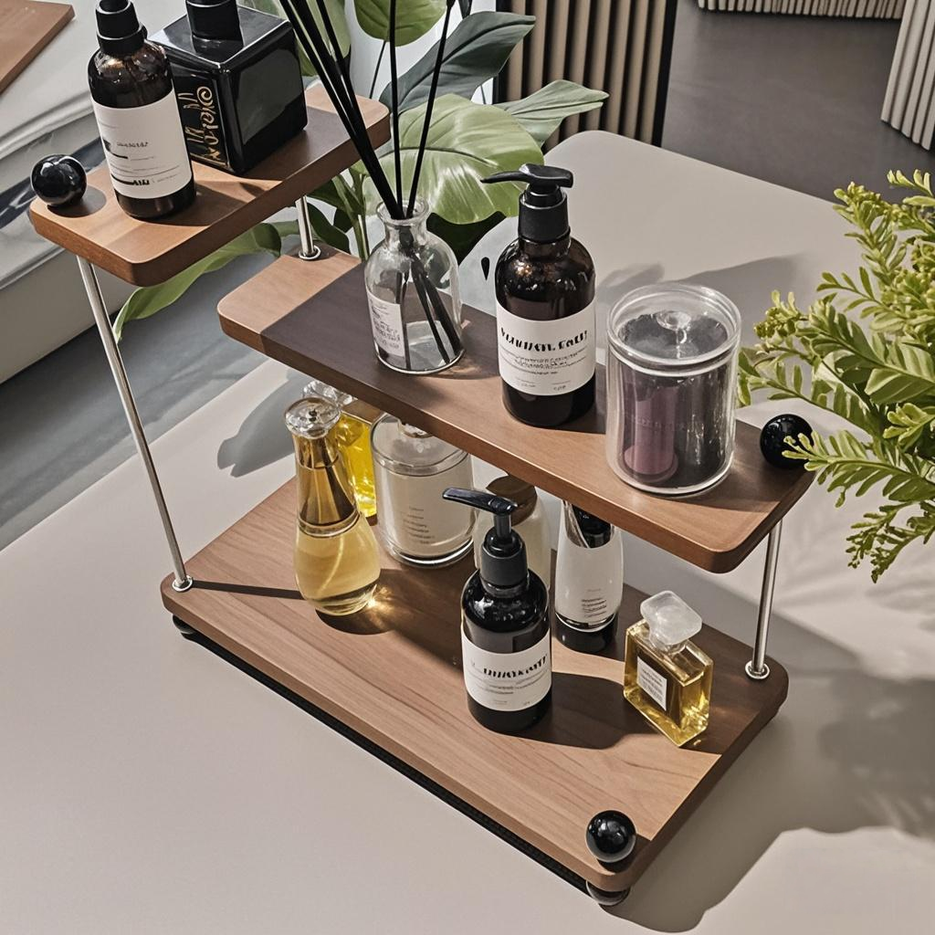 化妆品收纳架桌面置物架梳妆台护肤品收纳架梳妆台化妆品收纳架,淘宝优惠券,粉丝福利购,淘宝优惠卷