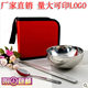 Portable tableware stainless steel bowl, chopsticks and spoon set outdoor travel single double folding travel tableware set