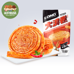 三只松鼠大浪卷100gx3袋