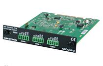 Quick Satoshi Crestron C3COM-3 string of cards to be set up