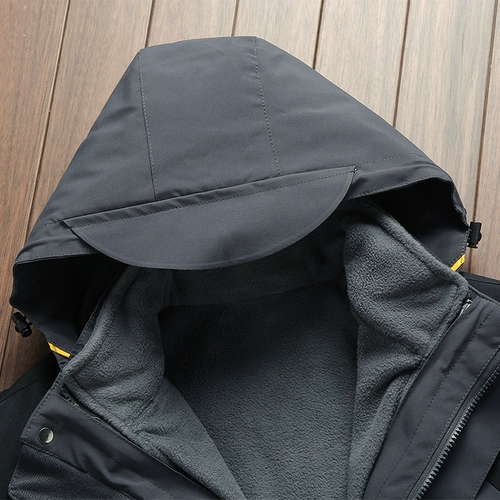 Jeep, дорожный джип, куртка подходит для мужчин и женщин, утепленный съемный альпинистский комплект, «три в одном»