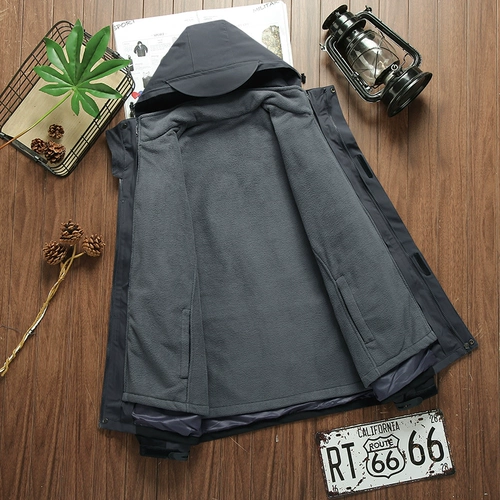 Jeep, дорожный джип, куртка подходит для мужчин и женщин, утепленный съемный альпинистский комплект, «три в одном»