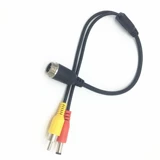 Перенос головки авиации AV Head DC Power Piews 4 Core Mare Head Video Caben Monitoring Video Recorder Cable Cable