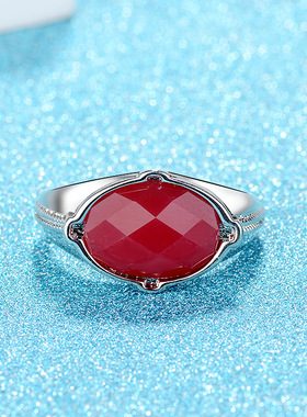 魔戒简约男士金电影同款戒指