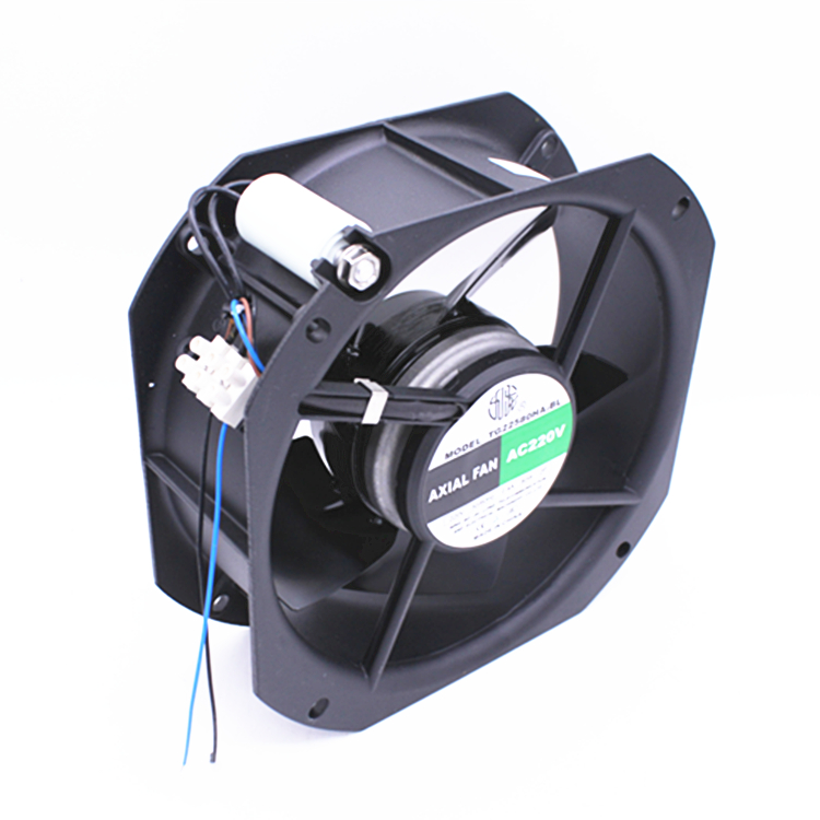 宁波九龙TG22580HA2/6BL金属轴流风机电焊机散热排风扇200FZY6-S - 图0