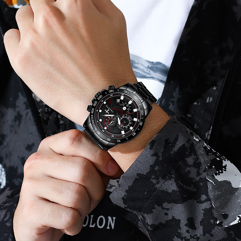 瑞士十大男士氚气学生潮流机械表 尼诺尔手表国产腕表