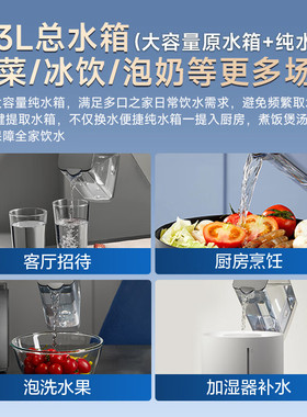 沁园冷热冰净矿直饮免安装净水器