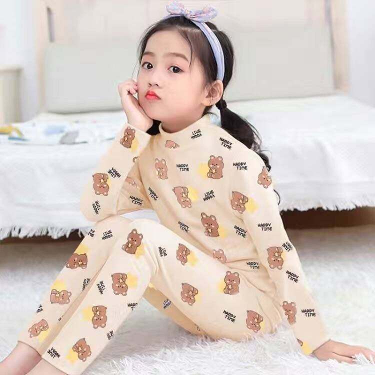 秋冬儿童德绒保暖睡衣宝宝男童女童打底衫磨绒内衣长袖套装家居服,淘宝优惠券,粉丝福利购,淘宝优惠卷