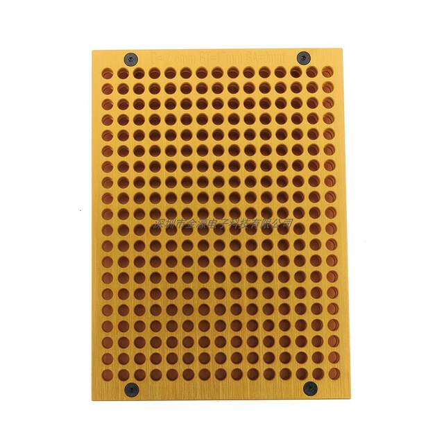 D-8mm aluminum alloy multi-porous plate high temperature resistant heat sink
