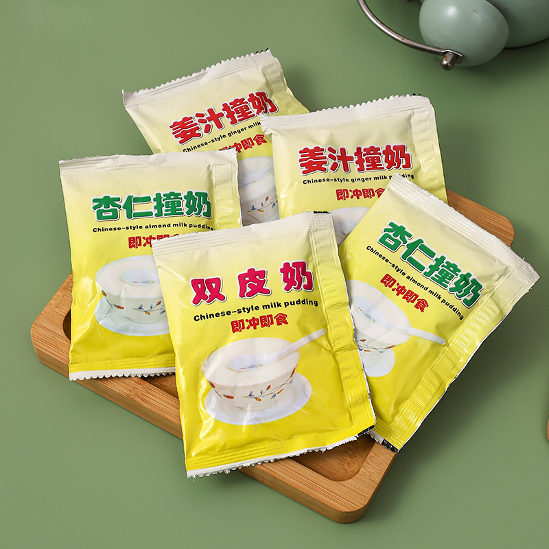 广东特产沙湾杏仁撞奶牛奶甜品150g番禺特产休闲早餐冲饮下午茶点 - 图1