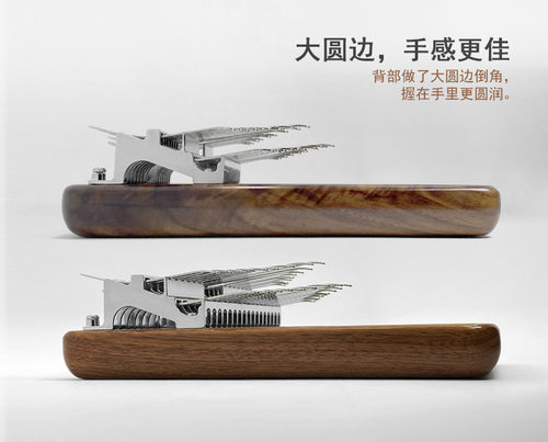 seeds果实拇指琴34音双层半音黑胡桃木板式卡林巴琴kalimba手指琴 - 图1