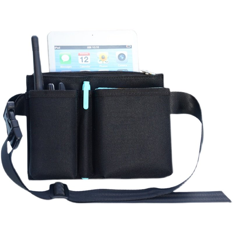 KTV服务员腰包员工多功能手机包牛津纺酒吧工具包便携式定制LOGO,淘宝优惠券,粉丝福利购,淘宝优惠卷