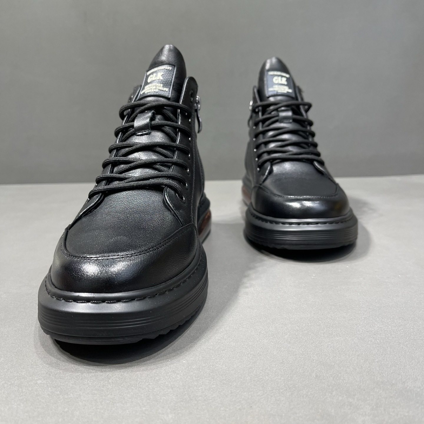 男鞋冬季加绒板鞋真皮高帮马丁短靴子男气垫底韩版百搭休闲皮鞋潮,淘宝优惠券,粉丝福利购,淘宝优惠卷