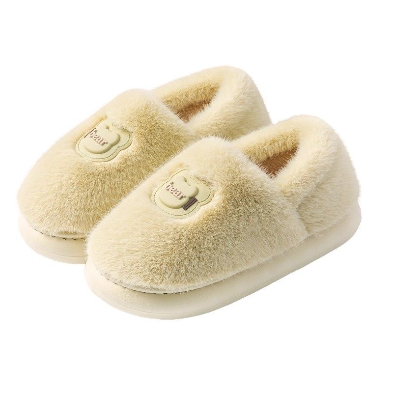 加厚包跟棉拖鞋女款秋冬季2025新款厚底保暖防滑静音毛毛棉拖鞋女,淘宝优惠券,粉丝福利购,淘宝优惠卷