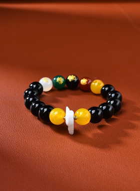 属蛇吉祥佩戴物淘运灵阁五岳四神喜合吉祥宏手链男女2026年生肖蛇