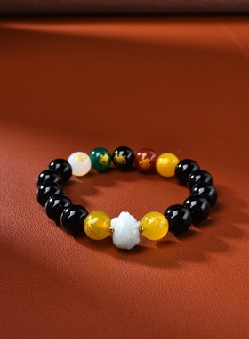 属猪吉祥佩戴物淘运灵阁五岳四神喜合吉祥宏手链男女2026年生肖猪