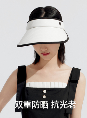 防晒帽夏季女款遮脸户外VVC