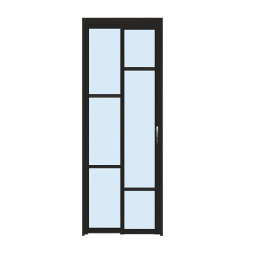 pd门卫生间厨房推拉平开一体门pt浴室趟折门厕所门阳台折叠门定制 - 图3