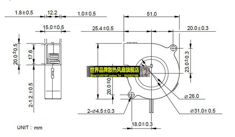 5015台达 BFB0524HH/M 24V 0.16A/0.10A 50X50X15 5CM变频器风扇-图2