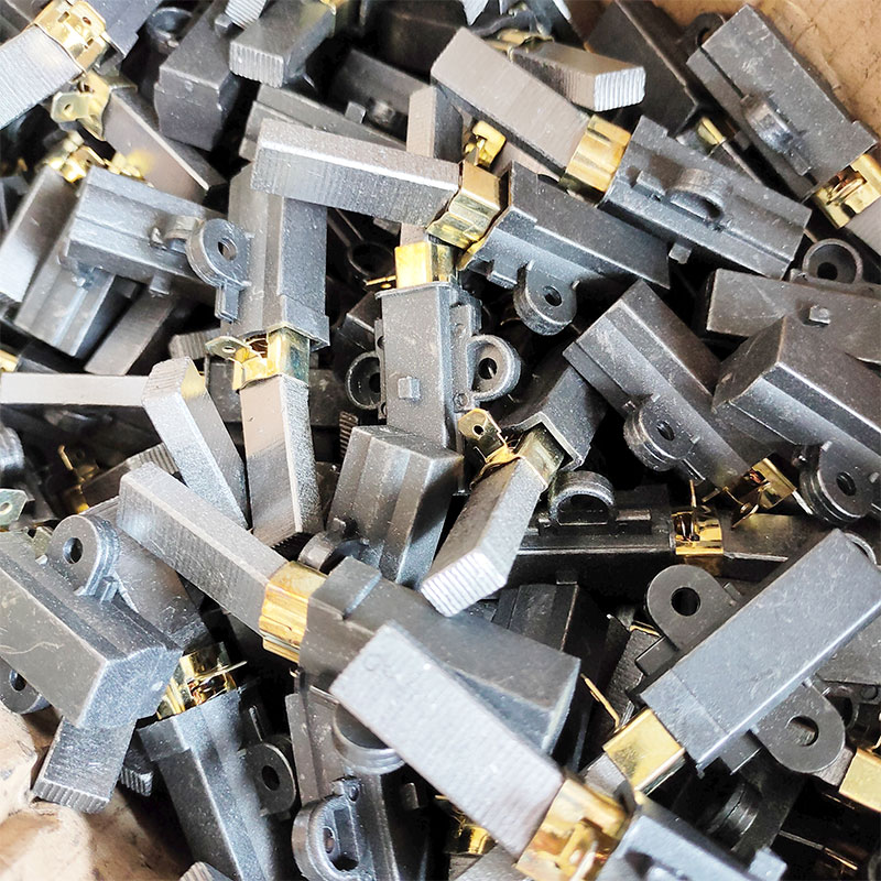 高品质沙冰机破壁机豆浆机电机马达95#碳刷组件总成电刷1对2个装