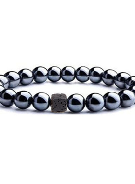 欧美饰品跨境松石皇冠情侣手链串珠DIY Bracelet男士手链