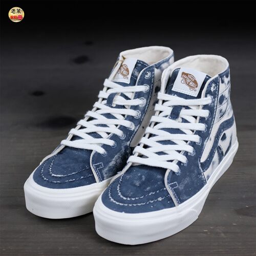 老万VANS范斯SK8-Hi 2021百搭时尚高帮帆布板鞋VN0A4U168CP/CO - 图0