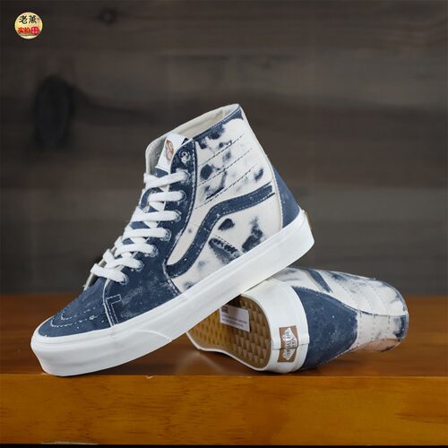 老万VANS范斯SK8-Hi 2021百搭时尚高帮帆布板鞋VN0A4U168CP/CO - 图2