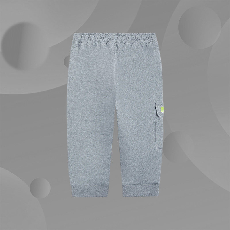 Lining/李宁正品男小大童运动生活系列束脚休闲七分卫裤YKQR117,淘宝优惠券,粉丝福利购,淘宝优惠卷