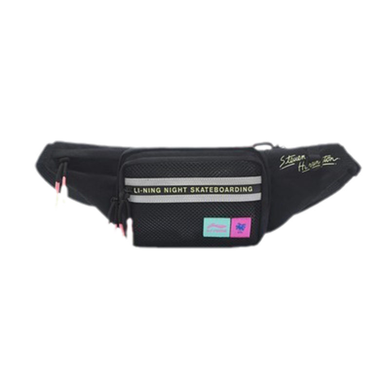 Li-Ning genuine Steven Harrington joint skateboard men's and women's fashionable sports waist bag ABDS733