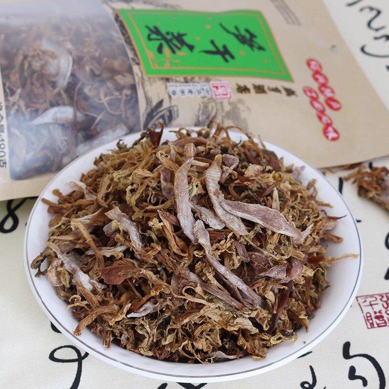 绍兴梅干菜咸亨酒店霉干菜礼盒特产乌干菜笋干菜礼盒760g - 图3