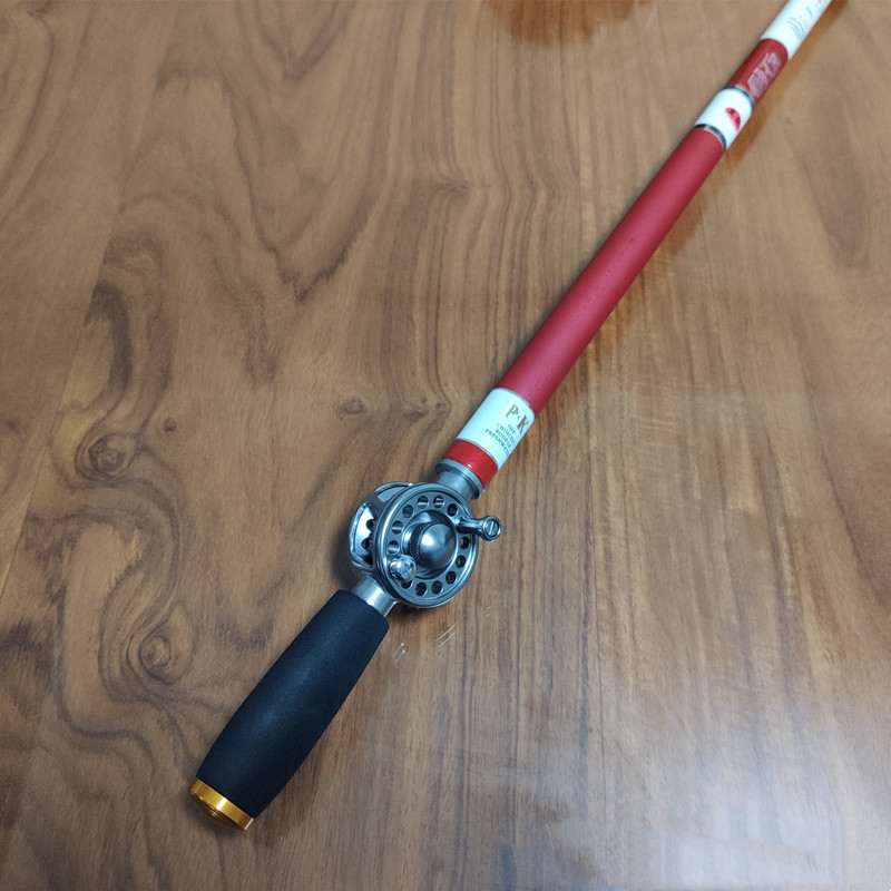 19调6.5h超轻超硬高碳中通竿带轮中通杆套装内走线拍竿海钓梭鱼竿,淘宝优惠券,粉丝福利购,淘宝优惠卷